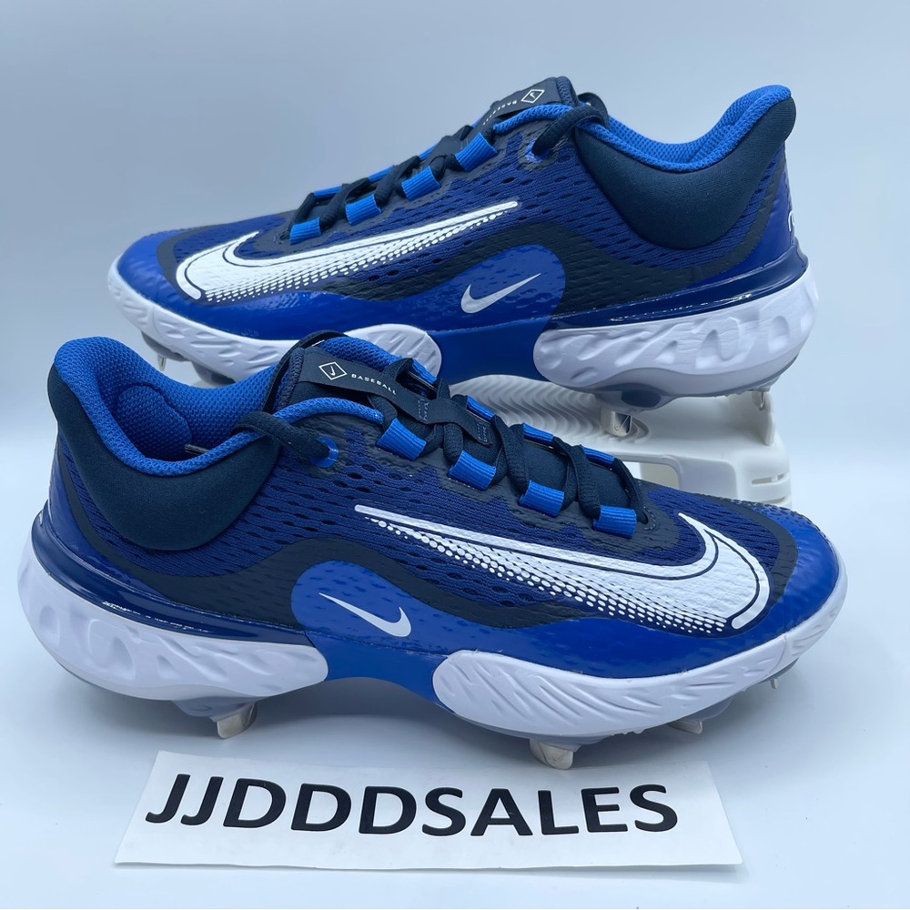 Nike Alpha Huarache Elite 4 Blue White Baseball Cleats DR6851-414 Men’s Sz 7 NEW
